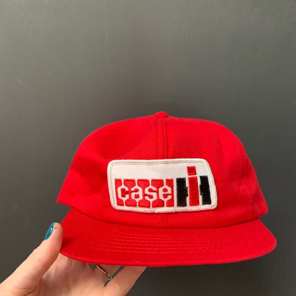 Vintage CASE Tractor Swingster SnapBack Trucker Hat